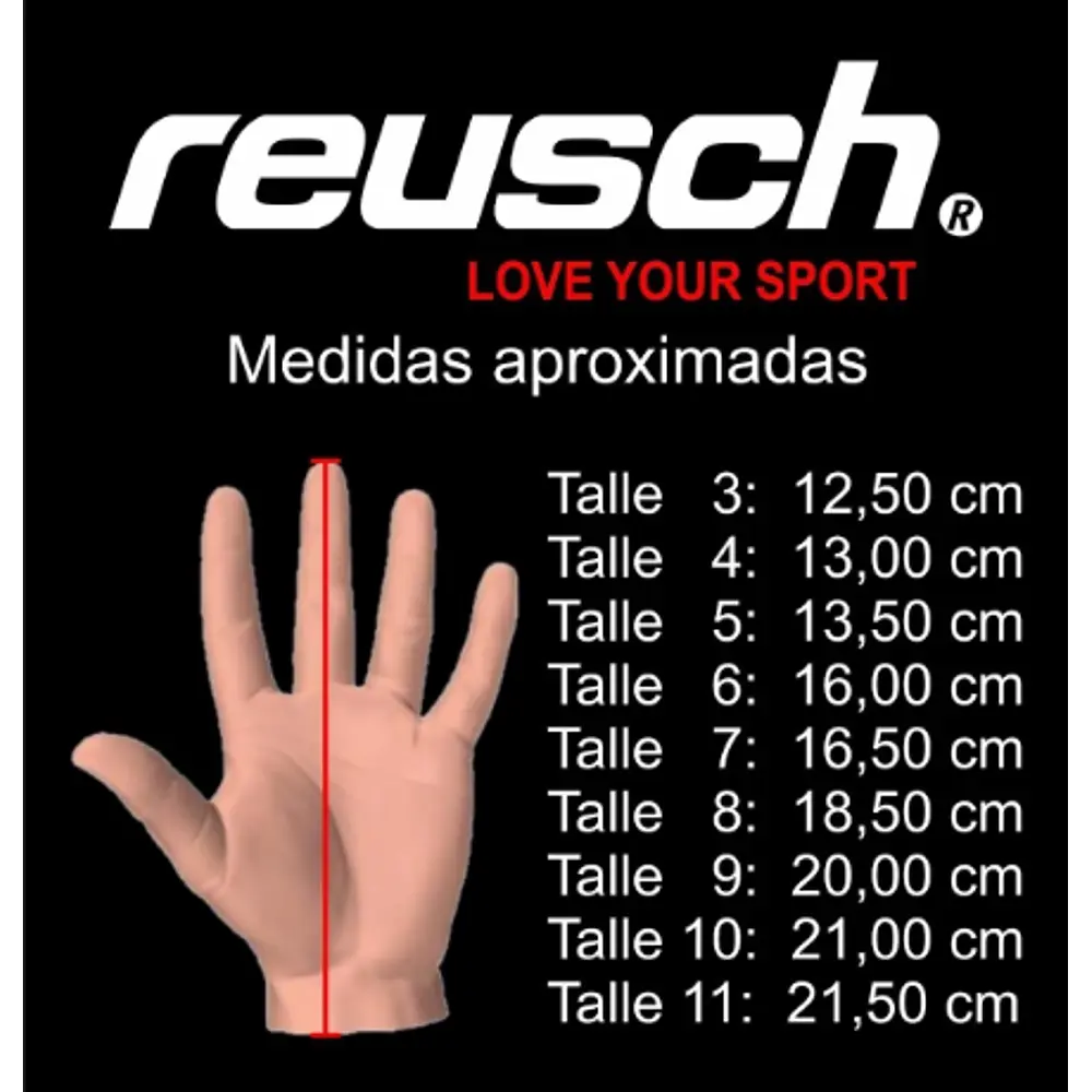 GUANTE ARQUERO REUSCH ATTRAK SOLID