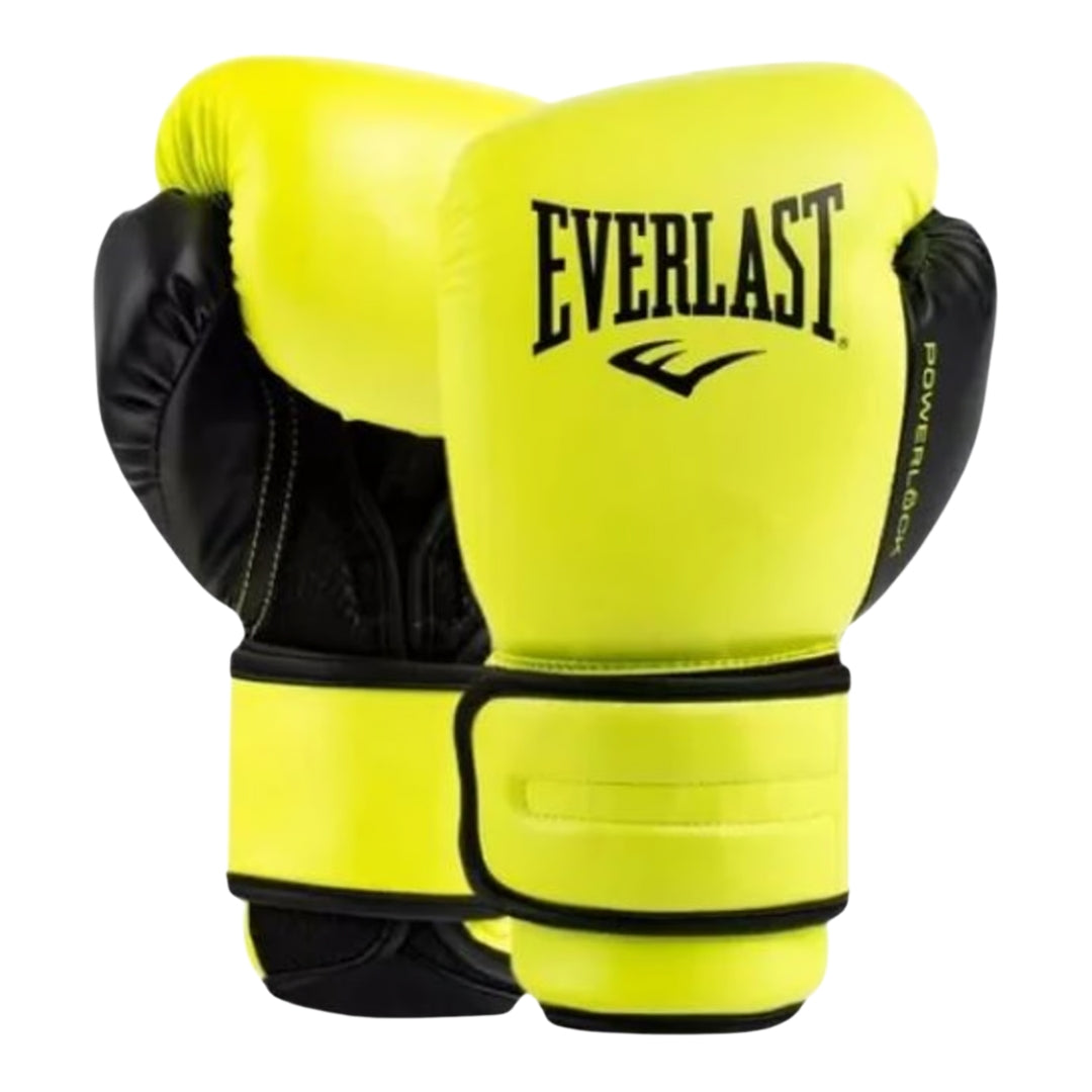 GUANTE BOX EVERLAST POWERLOCK 2 TR HOOK&LOOP AMARILLO