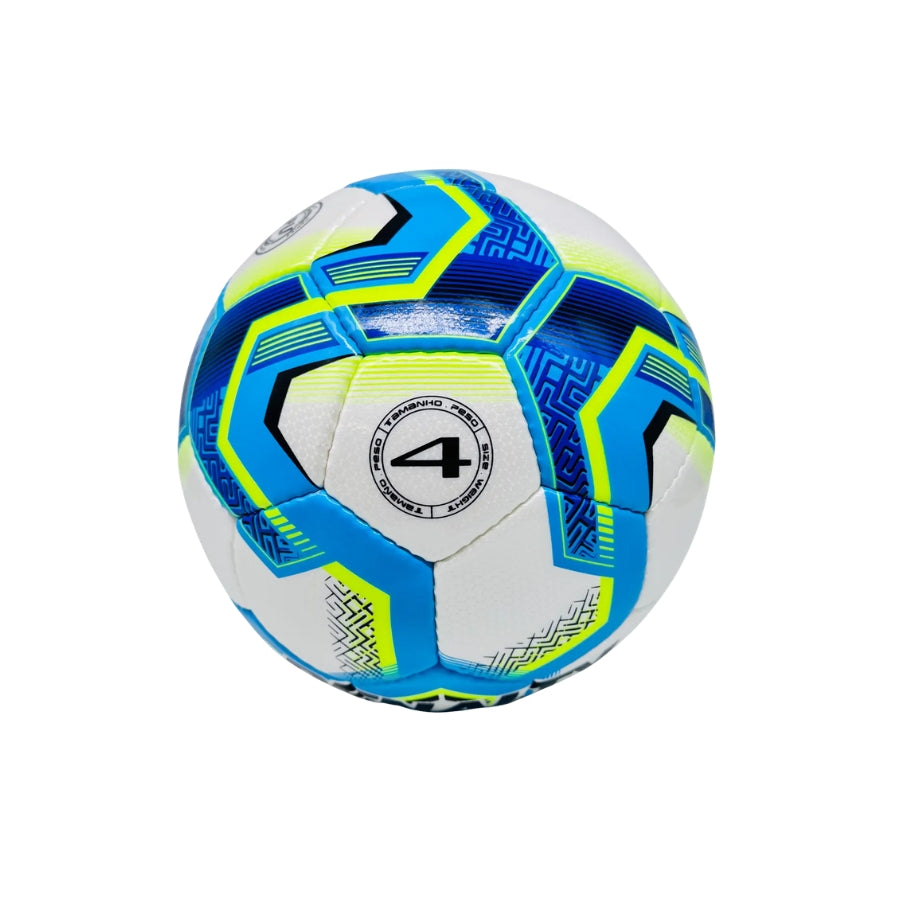 BALON FUTBOLITO PENALTY STORM XXV AZUL AMARILLO Nº4