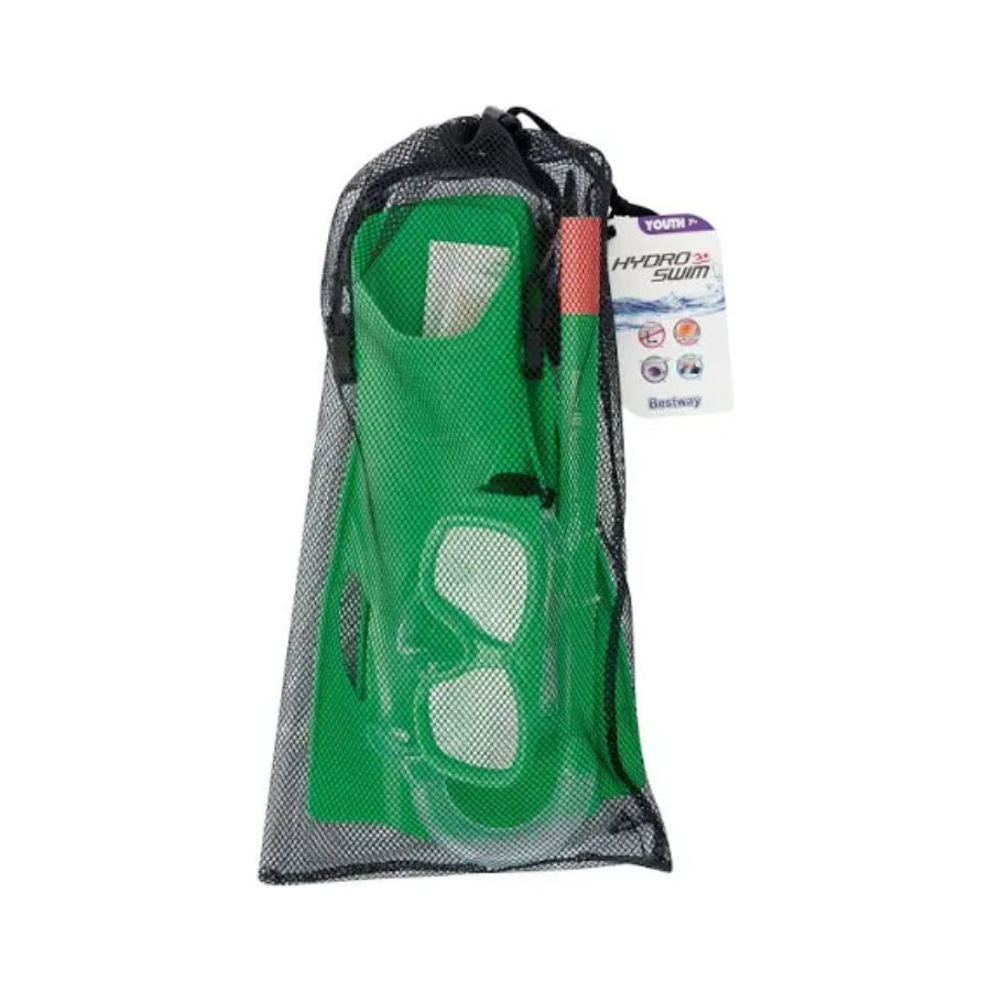 SET BUCEO HYDRO SWIM YOUTH 7+ VERDE