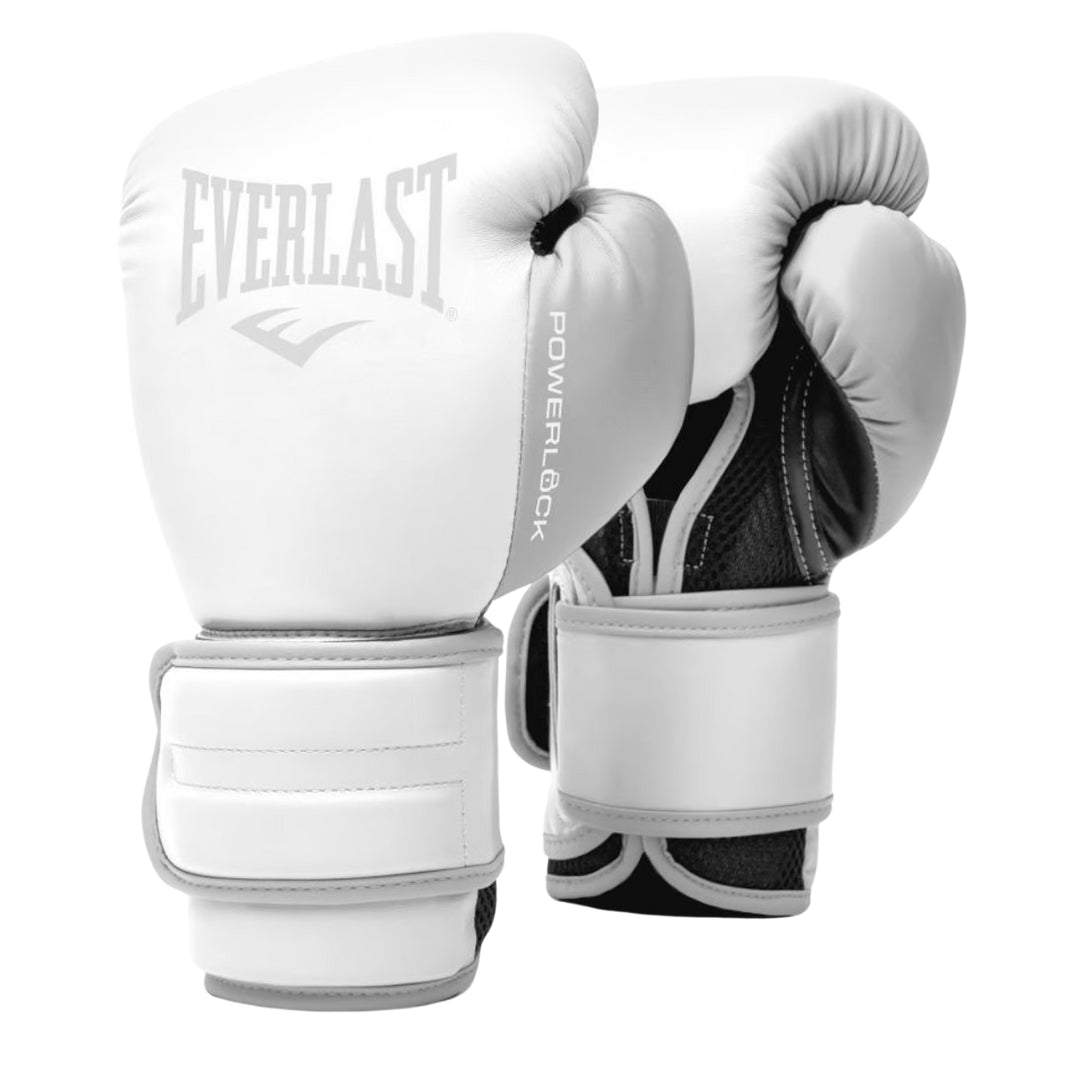 GUANTE BOX EVERLAST POWERLOCK 2 TR HOOK&LOOP BLANCO
