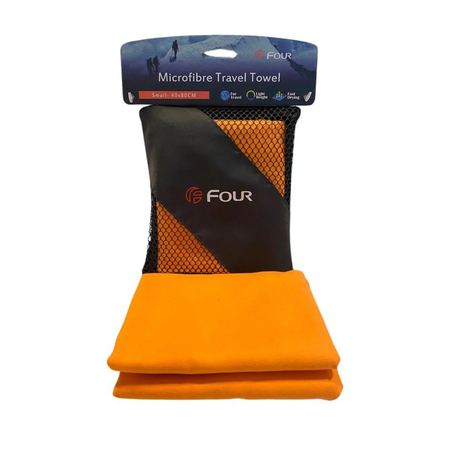 Toalla Microfibra FOUR Suede 40x80cm