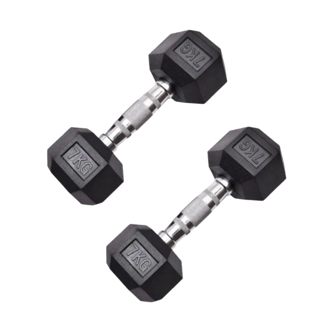Par Mancuerna Hexagonal 7kg
