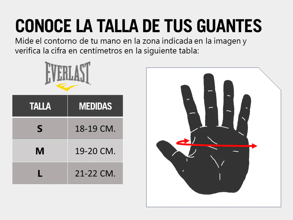 GUANTE EVERLAST FITNESS VENTO MUJER NEGRO GRIS