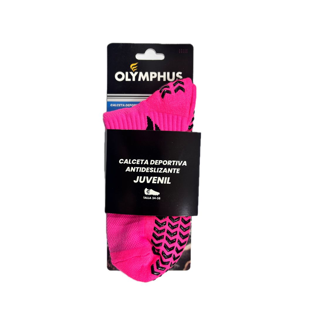 CALCETA ANTIDESLIZANTE OLYMPHUS JUVENIL 34-38