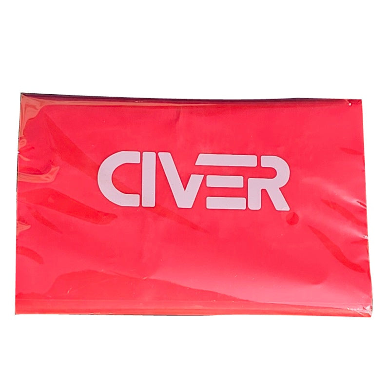 BANDA ELASTICA ABIERTA ROJO 0,40MM CIVER