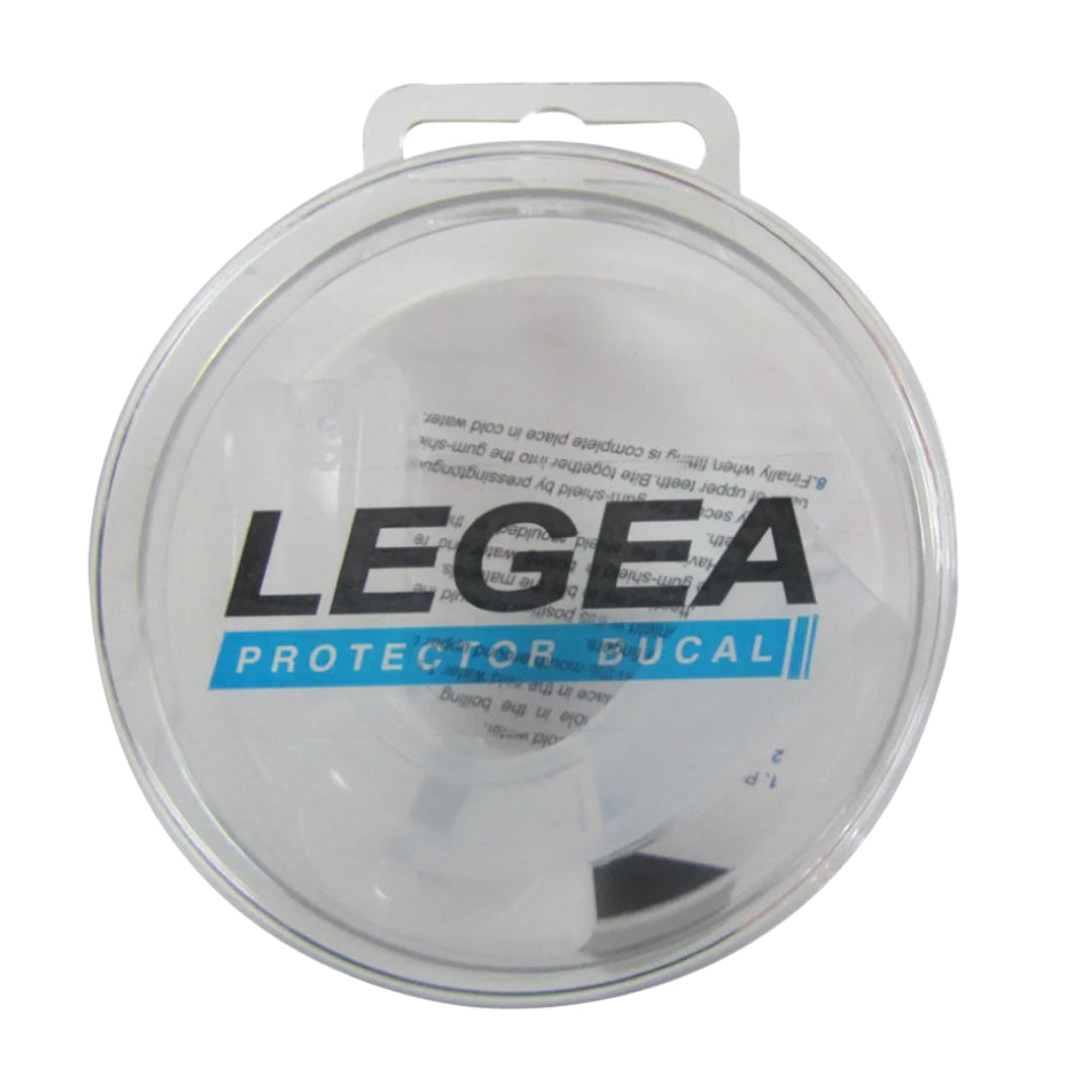 PROTECTOR BUCAL LEGEA DOBLE JUNIOR TRANSPARENTE