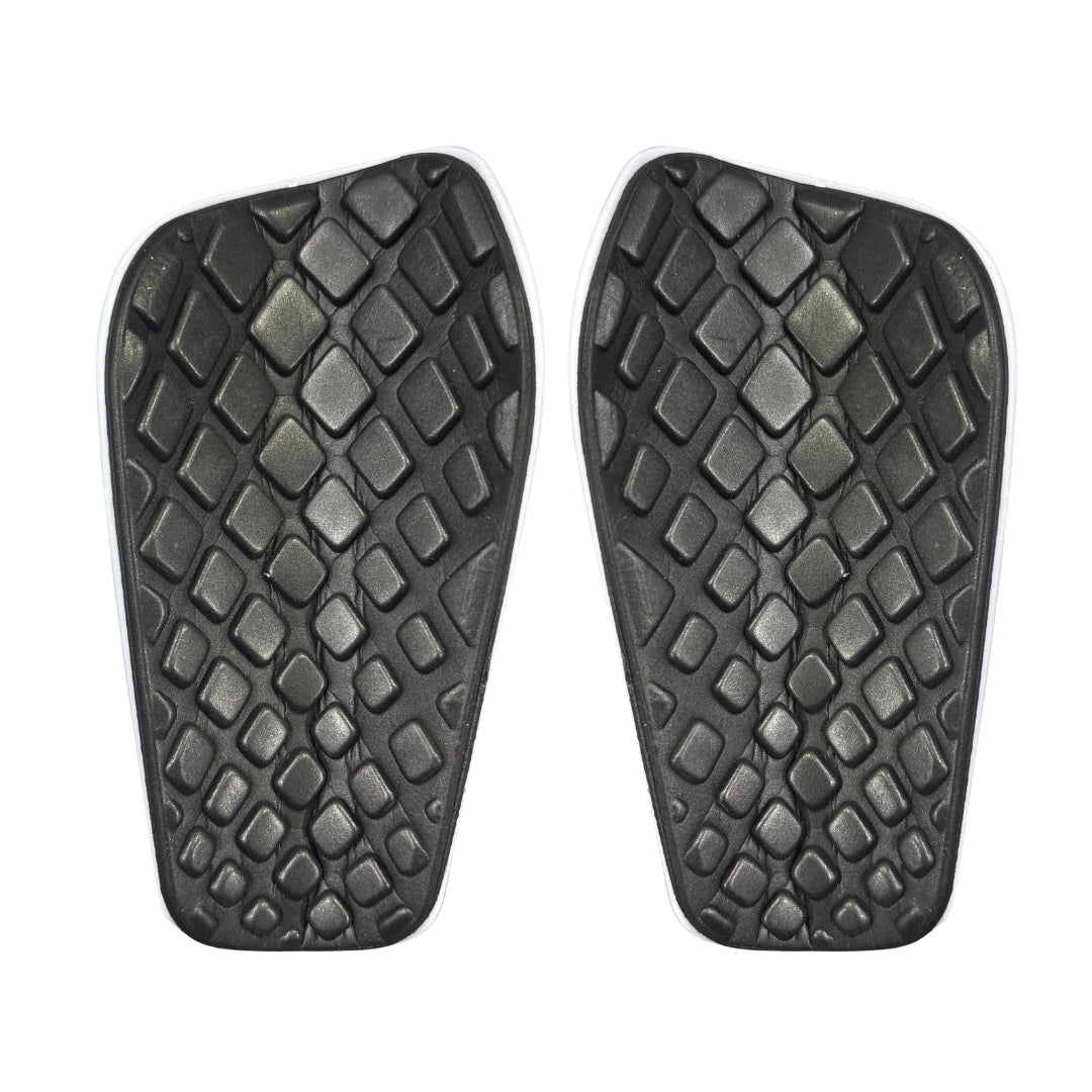 CANILLERA FUTBOL OXN SIN VELCRO BLANCO