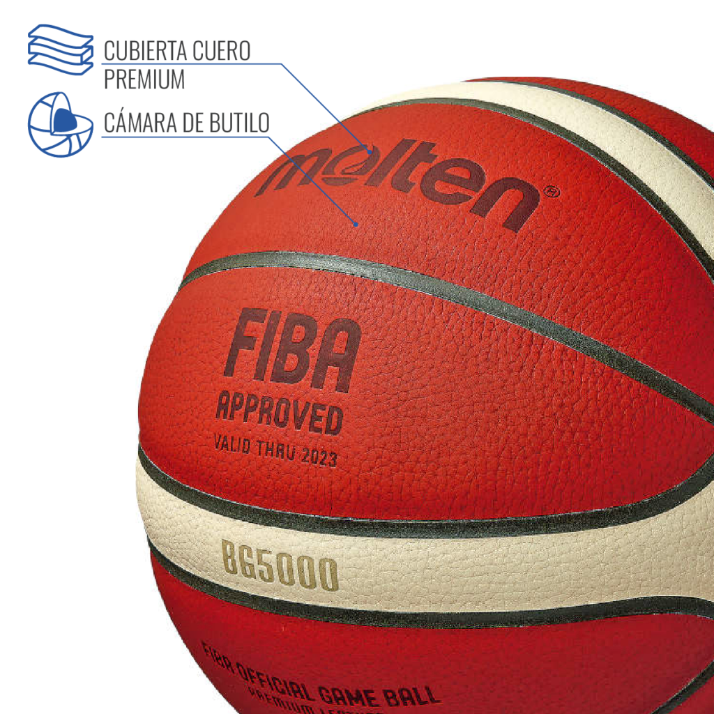 BALON BASQUETBOL MOLTEN BG5000 N7