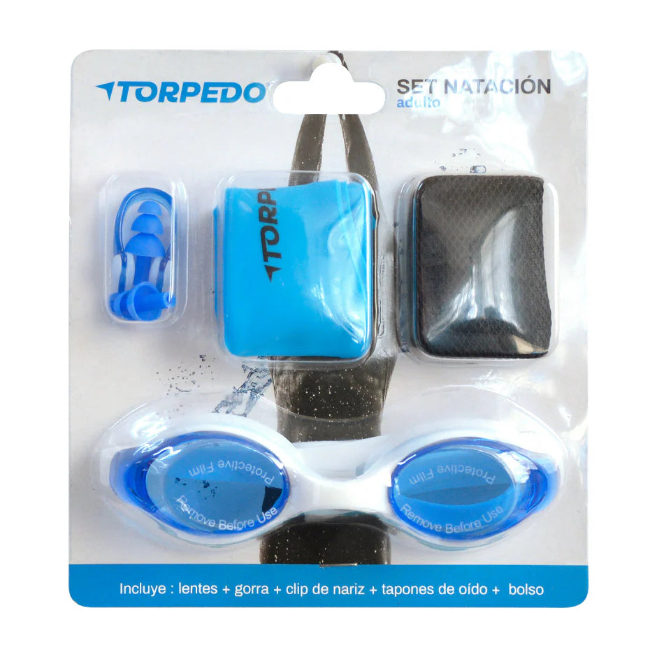 SET NATACION TORPEDO ADULTO