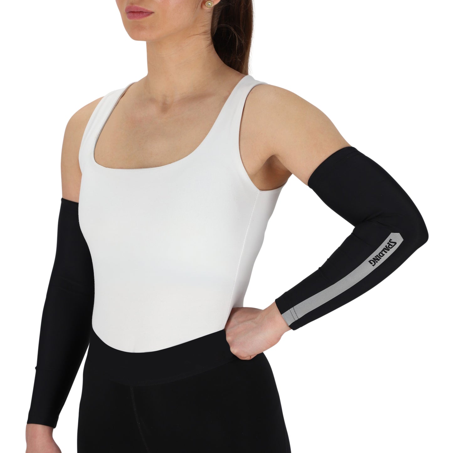 MANGAS SPALDING CON REFLECTANTE NEGRO