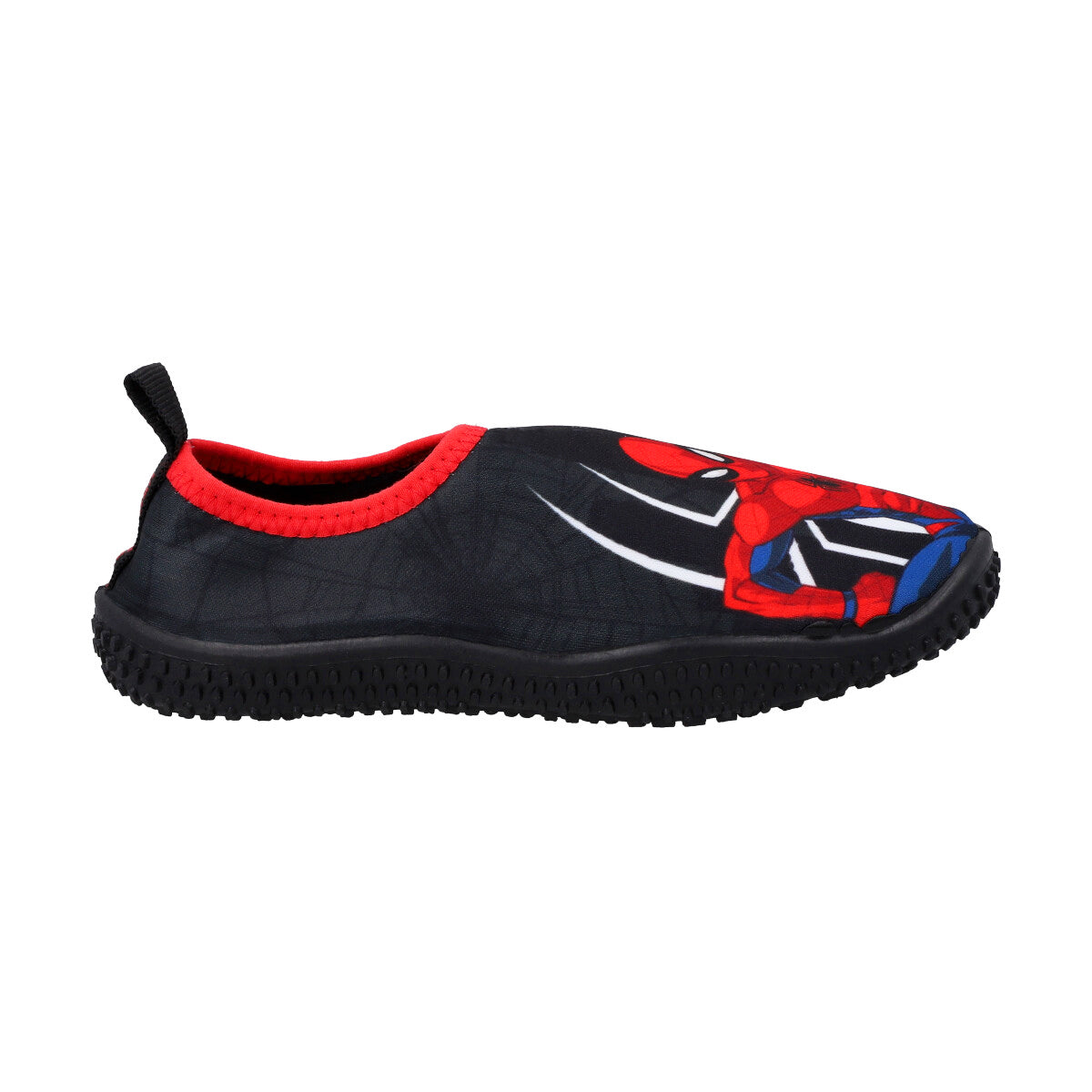 ZAPATILLA DE AGUA SPIDERMAN NEGRO