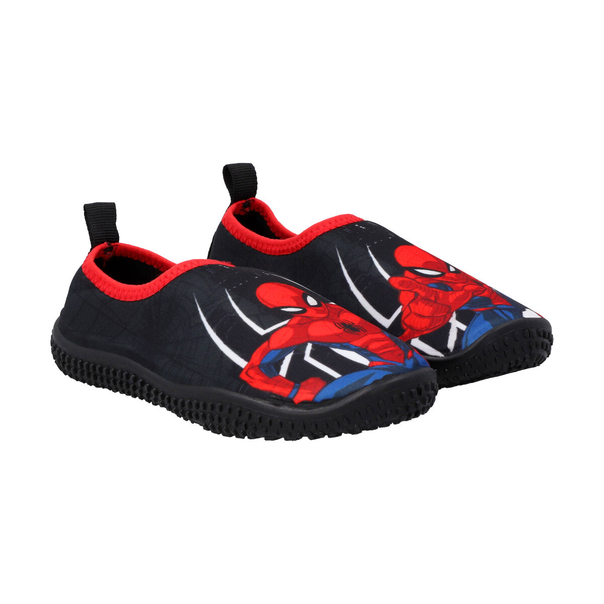 ZAPATILLA DE AGUA SPIDERMAN NEGRO