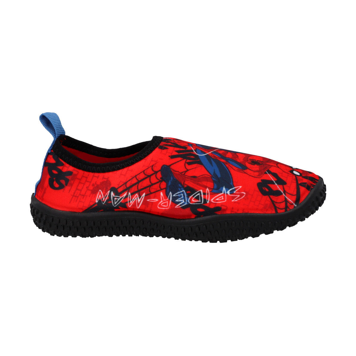 ZAPATILLA DE AGUA SPIDERMAN ROJO