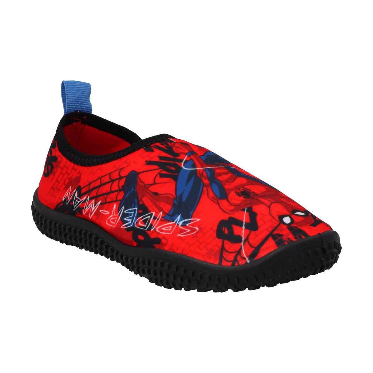 ZAPATILLA DE AGUA SPIDERMAN ROJO