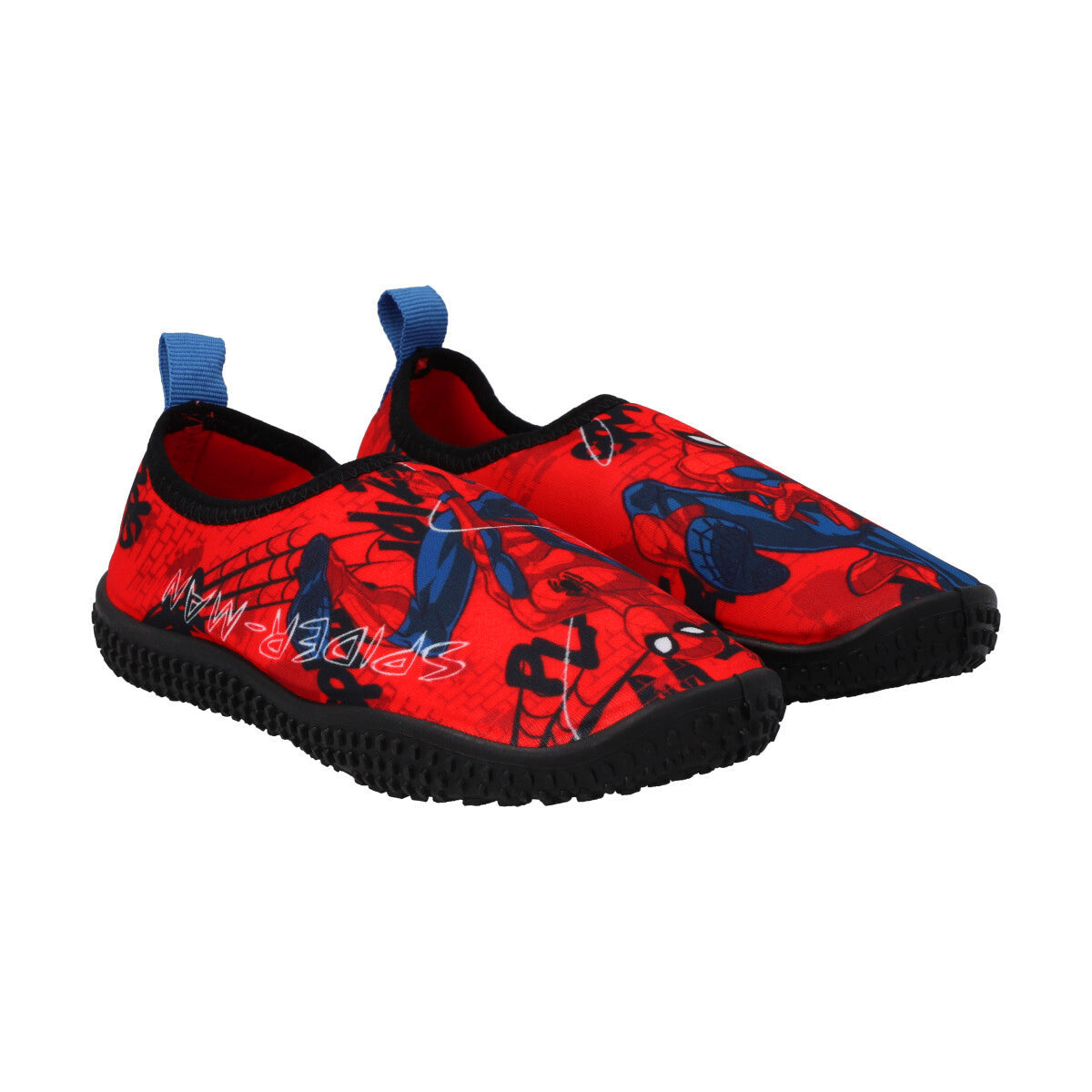 ZAPATILLA DE AGUA SPIDERMAN ROJO