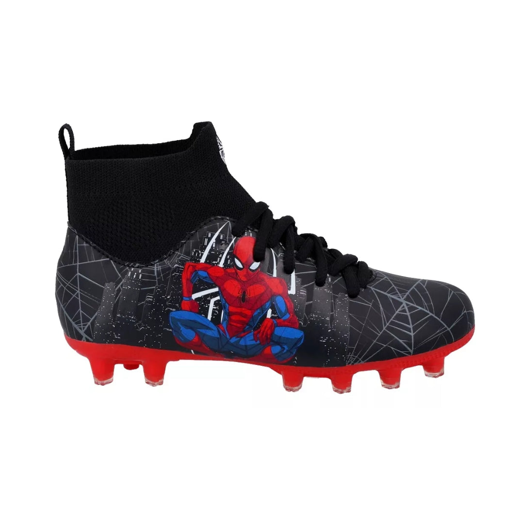 Zapato Fútbol con Caña Spiderman Kids