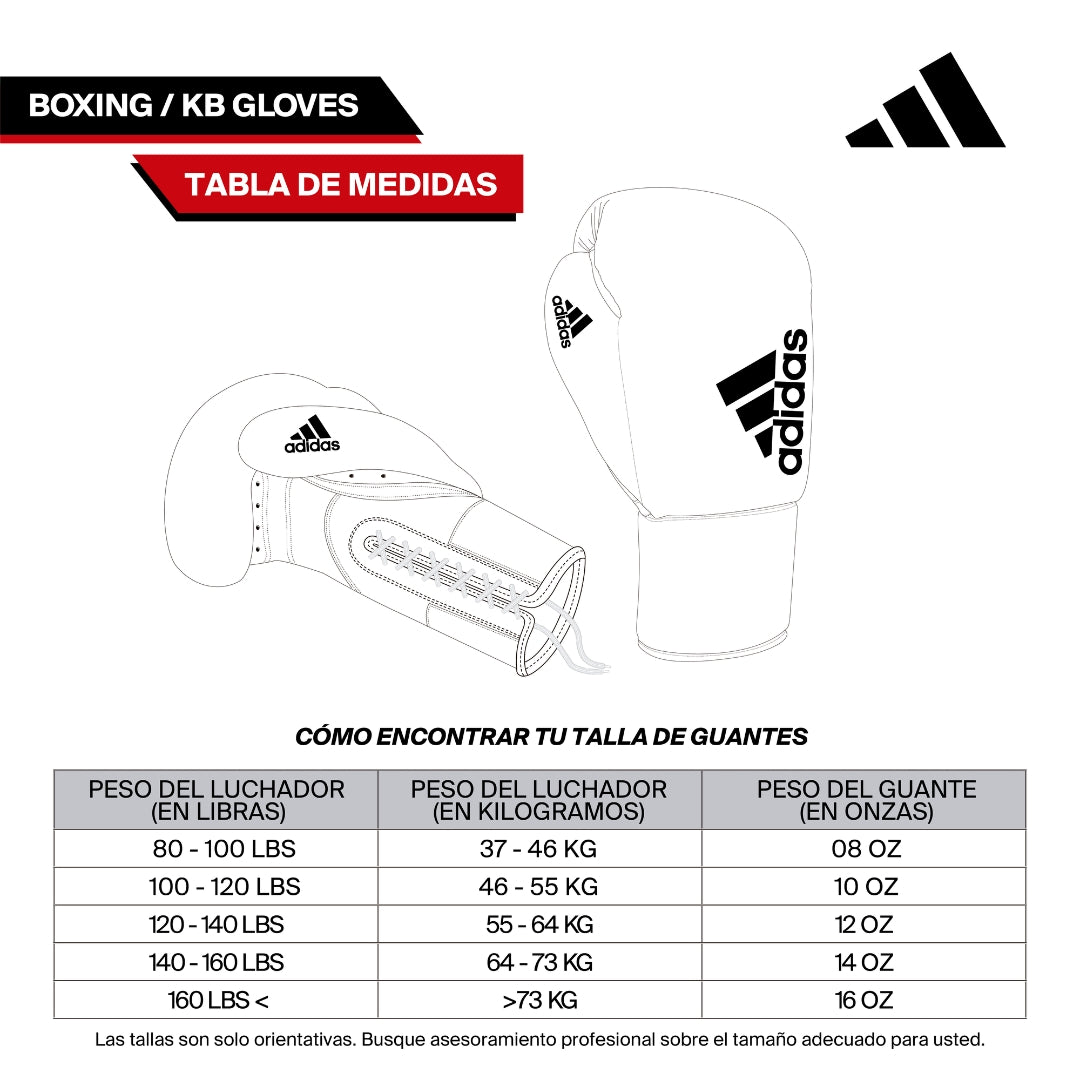 GUANTE BOX ADIDAS SPEED 50 MAGENTA WHITE