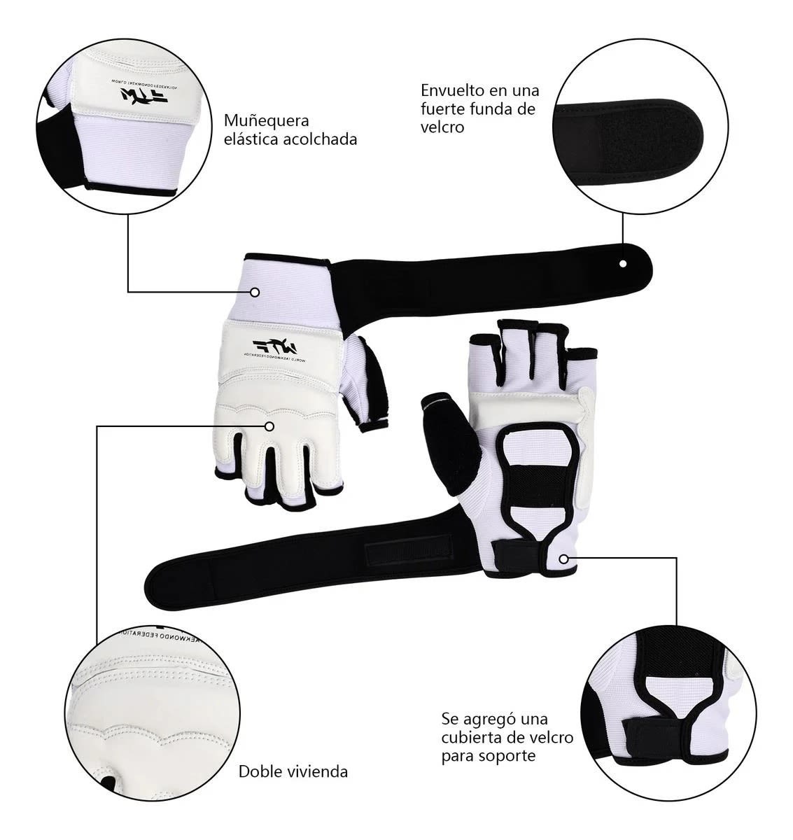 GUANTILLA TAEKWONDO FORCE BLANCO