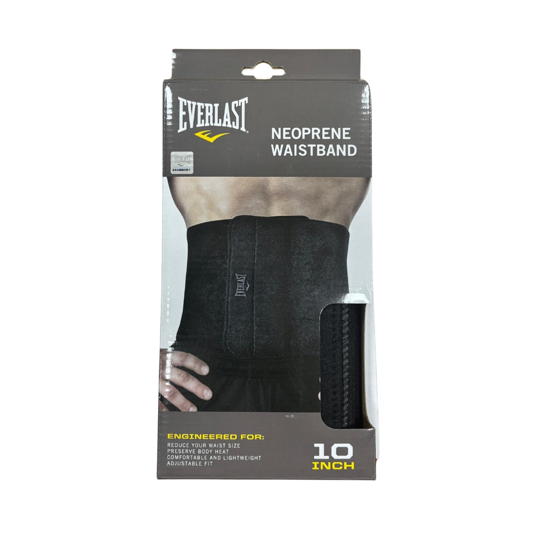 Faja Abdominal Everlast Negro 10"
