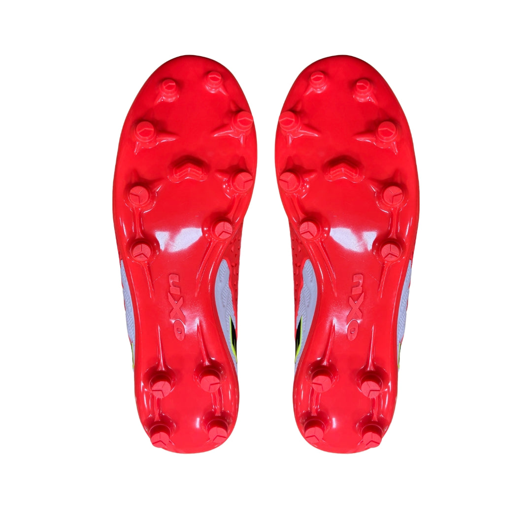 Zapato futbol Oxn Genio 4 Coral Blanco Preto