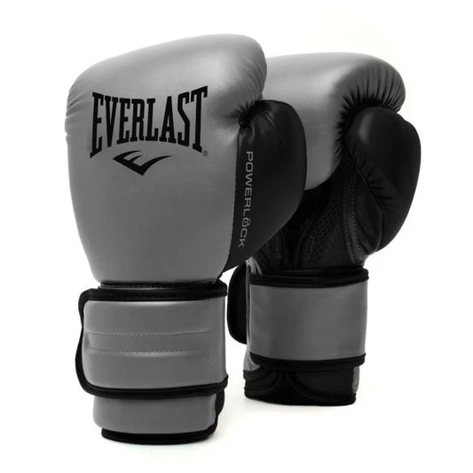 GUANTE BOX EVERLAST POWERLOCK 2 TR HOOK&LOOP GRIS