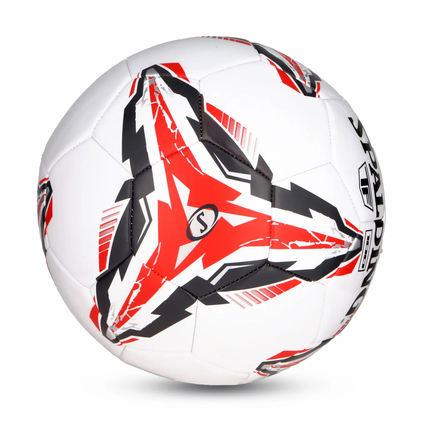 BALON FUTBOL SPALDING TF100 BLANCO ROJO Nº5
