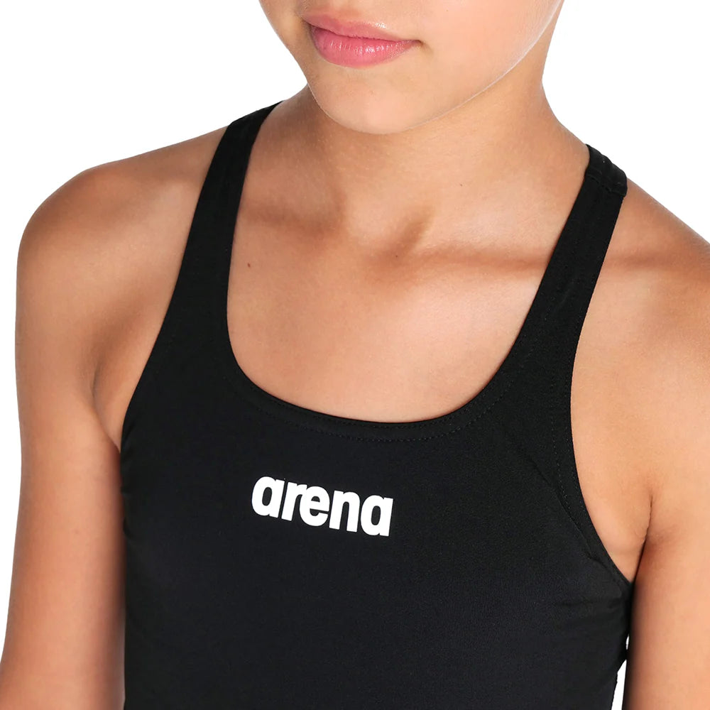 TRAJE BAÑO ARENA NIÑA SWIMSUIT SWIM PRO SOLID BLACK