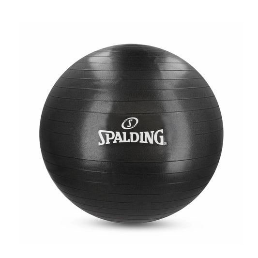 BALON PILATES SPALDING 75CM NEGRO
