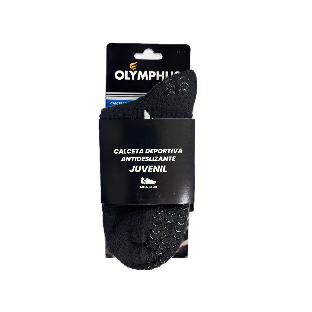 CALCETA ANTIDESLIZANTE OLYMPHUS JUVENIL 34-38
