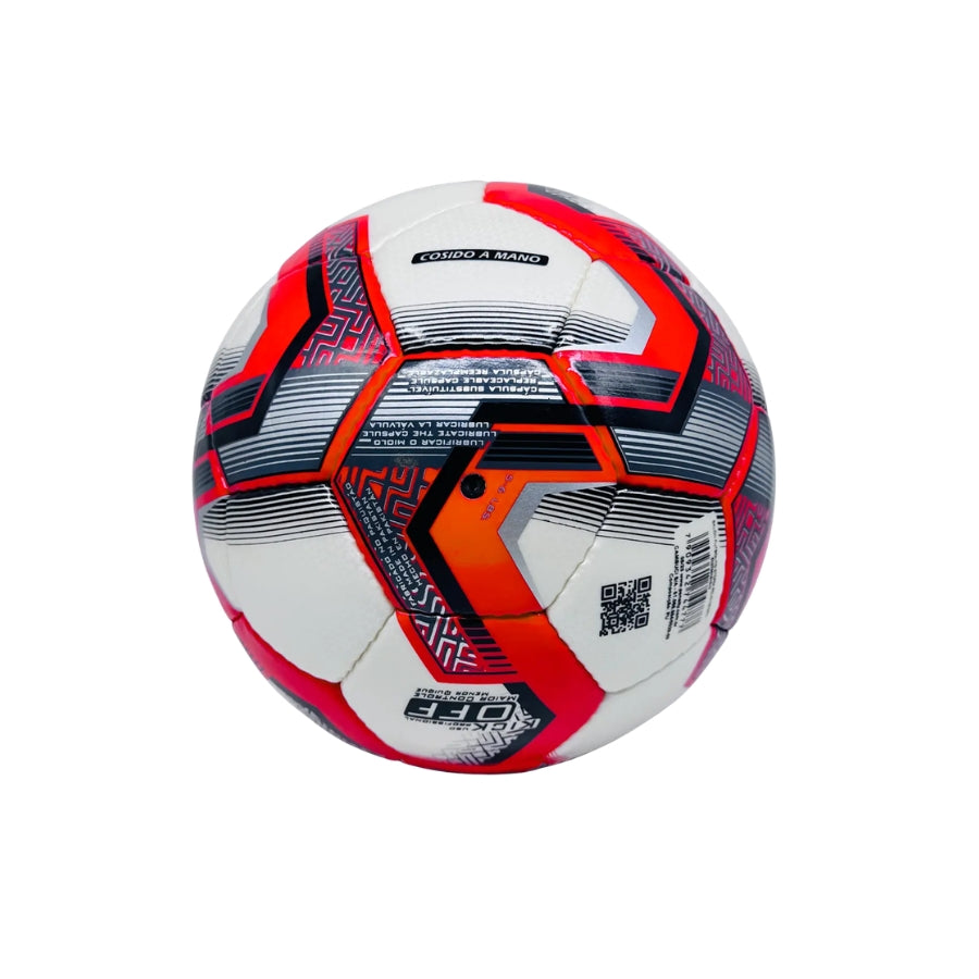 BALON FUTBOLITO PENALTY STORM XXV ROJO NEGRO Nº4