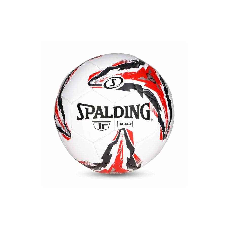 BALON FUTBOL SPALDING TF100 BLANCO ROJO Nº5