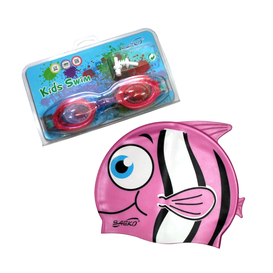 SET NATACION SAEKO JUNIOR ROSA