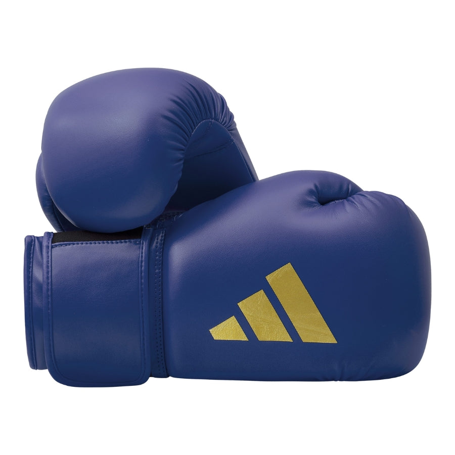 GUANTE BOX ADIDAS SPEED 50 AZUL DORADO
