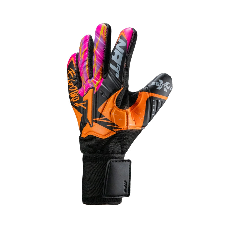 GUANTE ARQUERO RINAT EGOTICO X TRAINING NARANJA MAGENTA
