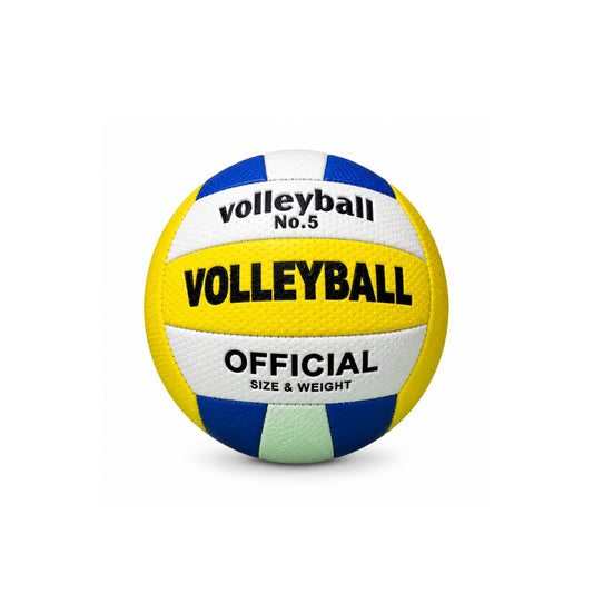 BALON VOLEIBOL LS Nº5 BLANCO AMARILLO AZUL