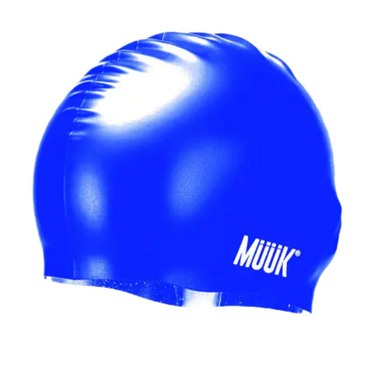 GORRO NATACION MUUK SILICONA AZUL