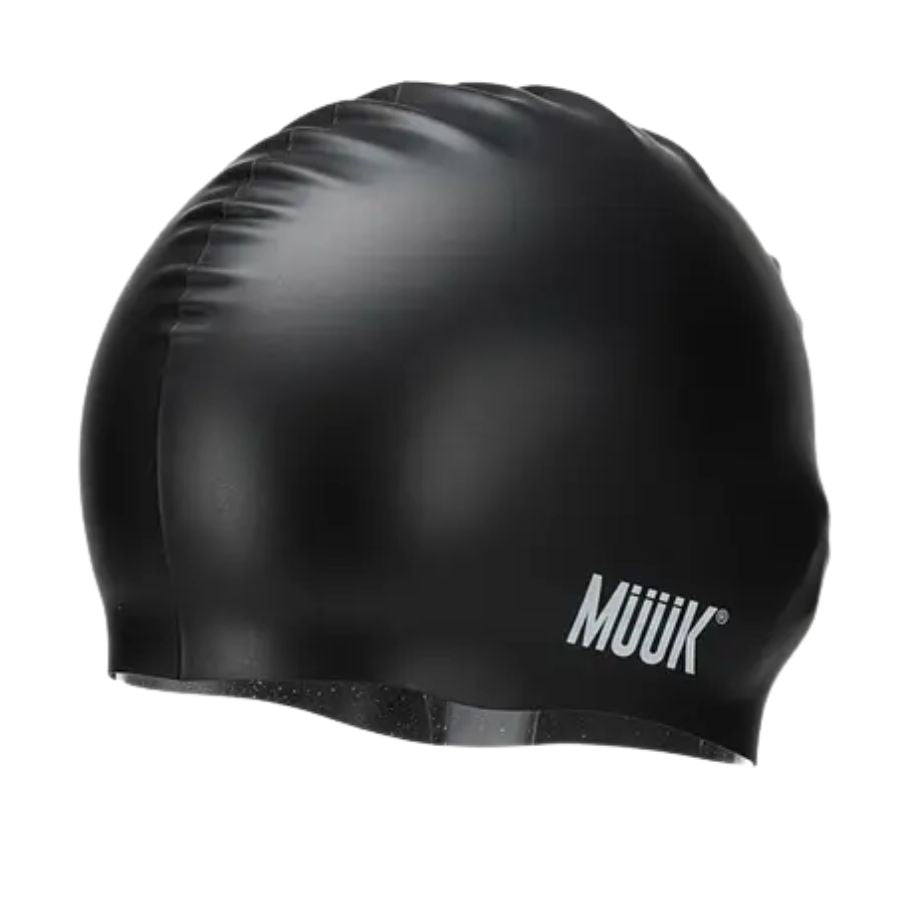 GORRO NATACION MUUK SILICONA NEGRO