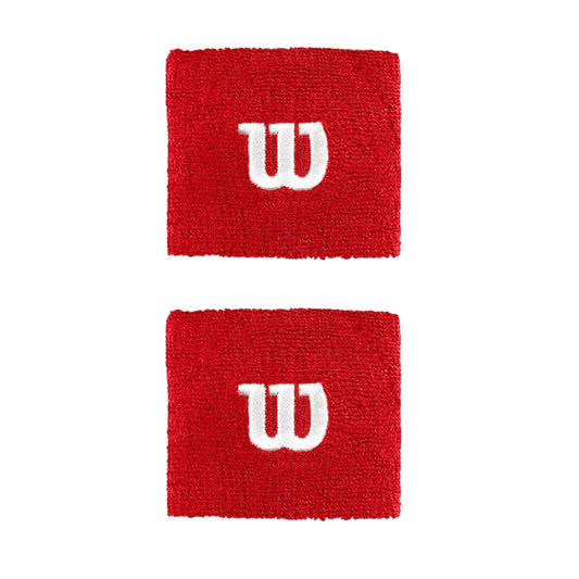 MUÑEQUERA TOALLA WILSON W ROJA