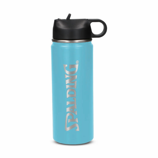 BOTELLA SPALDING ACERO INOXIDABLE 550ML AZUL