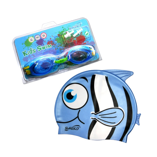 SET NATACION SAEKO JUNIOR AZUL