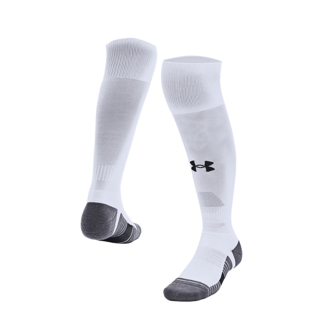 MEDIA FUTBOL UNDER ARMOUR BLANCO