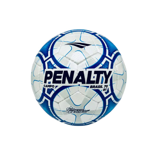BALON FUTBOL PENALTY BRASIL 70 R1 BLANCO/AZUL Nº5
