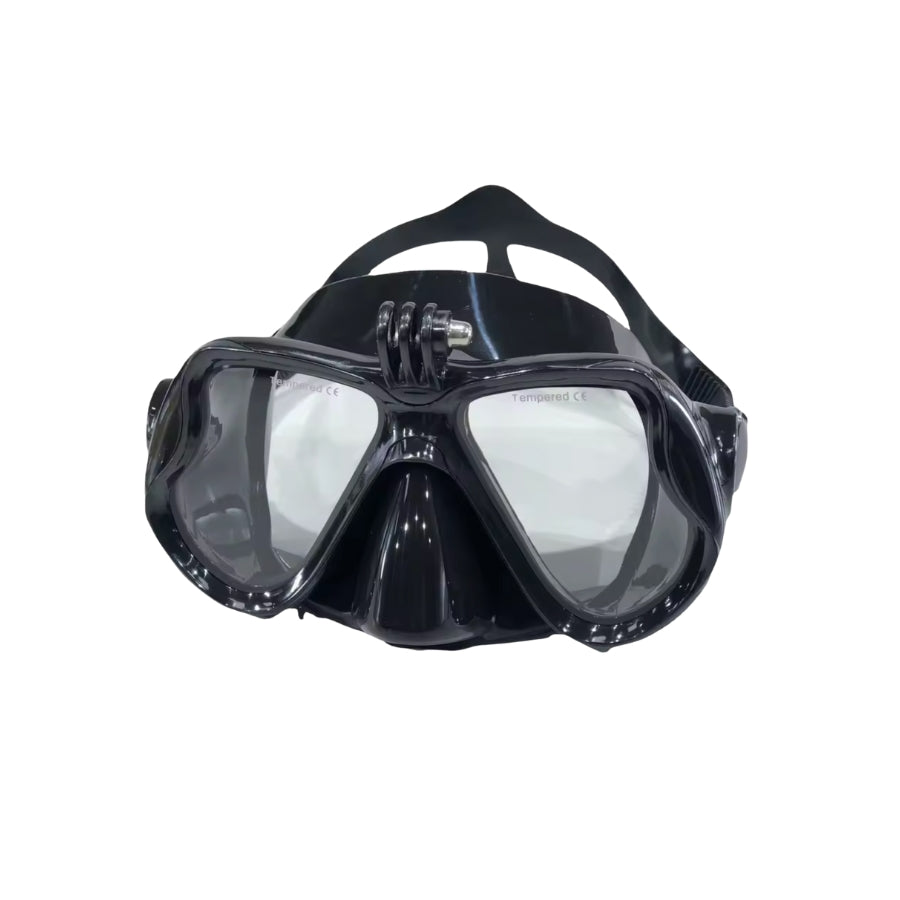 MASCARA DE BUCEO CON SOPORTE