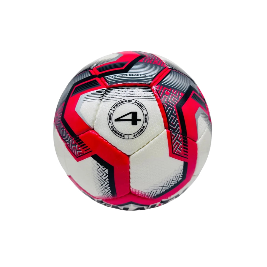 BALON FUTBOLITO PENALTY STORM XXV ROJO NEGRO Nº4