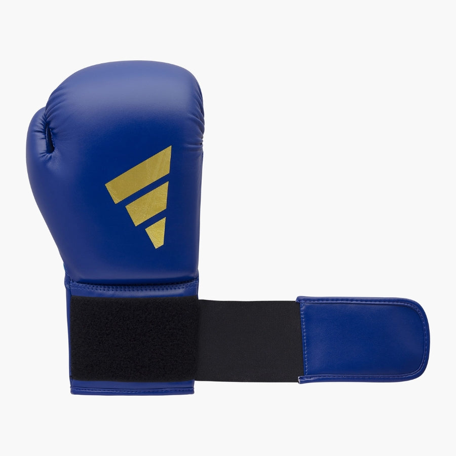 GUANTE BOX ADIDAS SPEED 50 AZUL DORADO