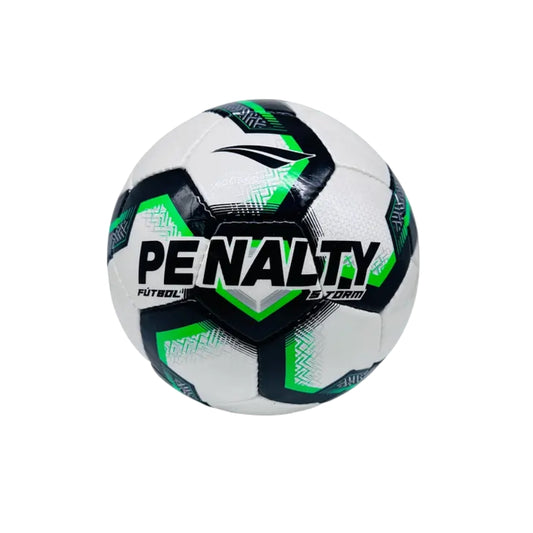 BALON FUTBOL PENALTY STORM XXV NEGRO VERDE Nº5