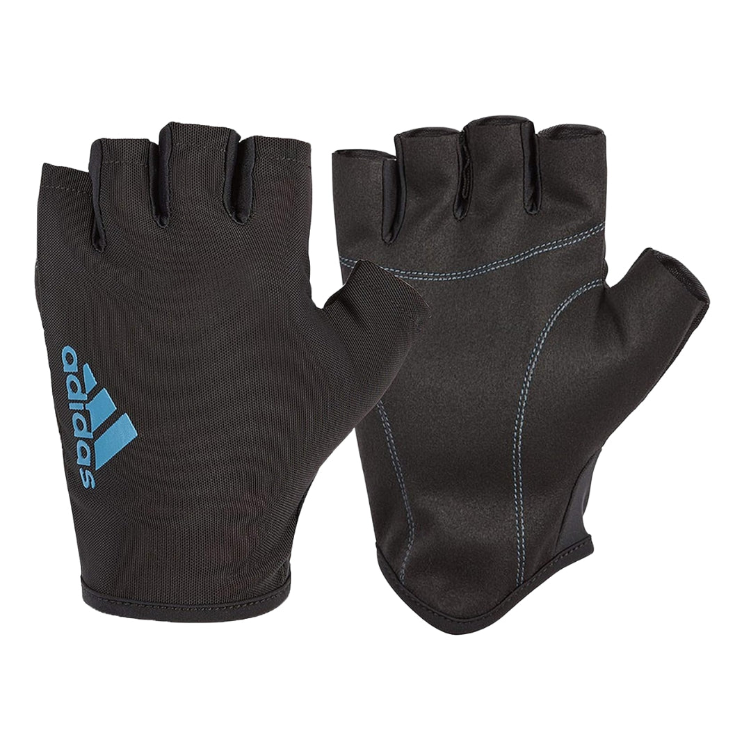 GUANTE FITNESS ADIDAS ESSENTIAL NEGRO AZUL