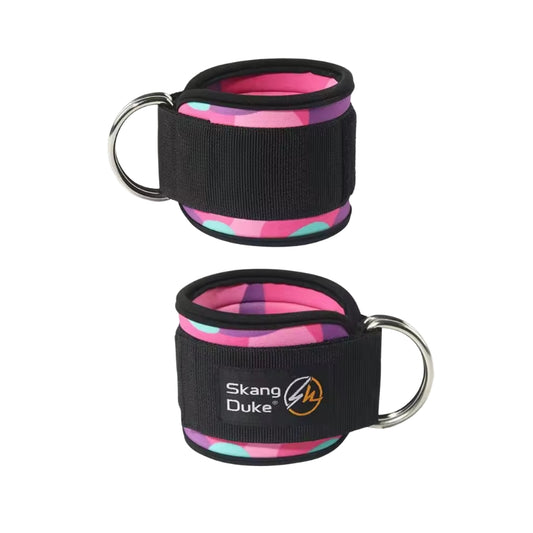 TOBILLERA POLEA PAR SKDK CAMUFLADO ROSADO MORADO