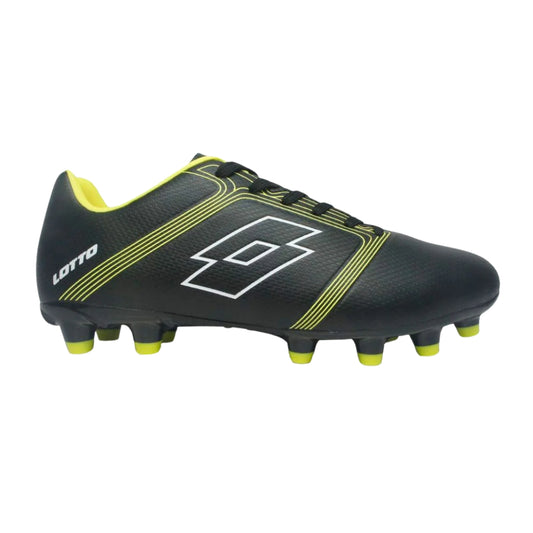 ZAPATO DE FUTBOL LOTTO TACTIC PRO FG NEGRO